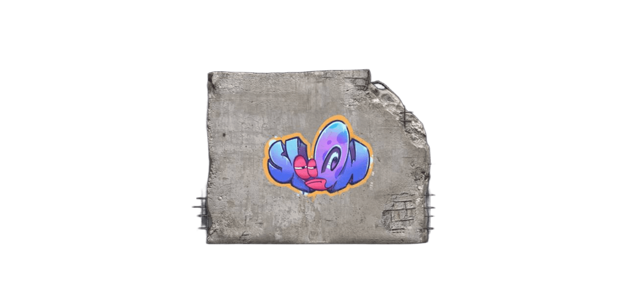 GRAFFITI "SLOW"  PACKED