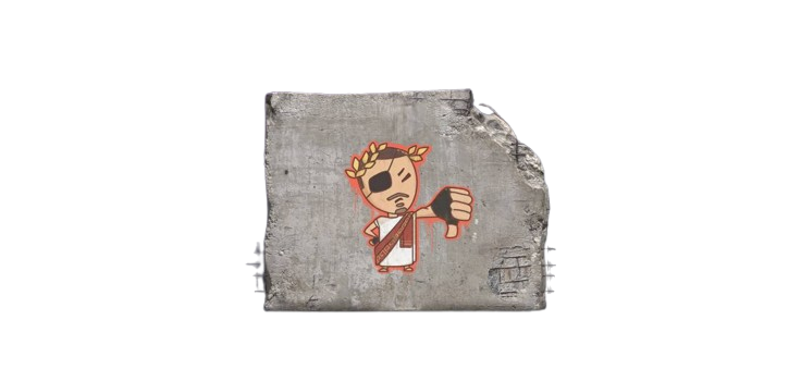 GRAFFITI "THUMBS DOWN" PACKED