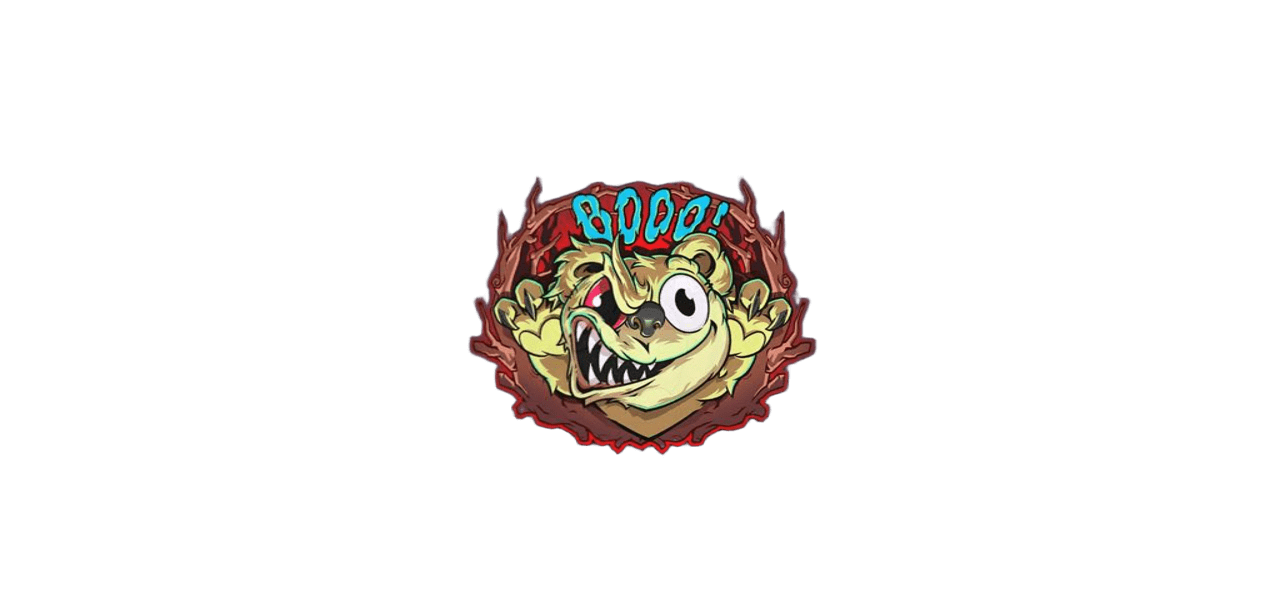 STICKER "BEWARE THE BEAR" SWAP