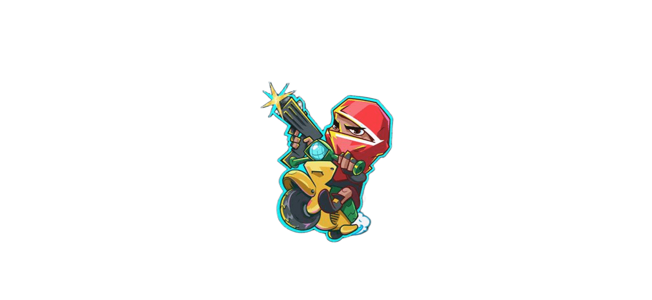 STICKER "GUN RUN"
