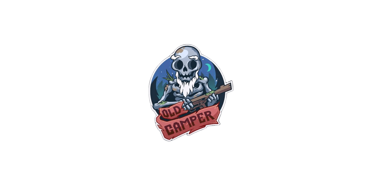 STICKER "OLD CAMPER" SWAP