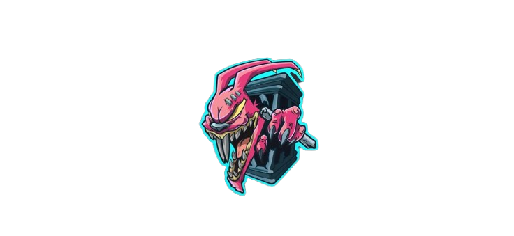 STICKER "RABID" COLOR