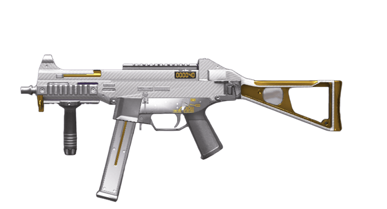 UMP45 "WHITE CARBON"
